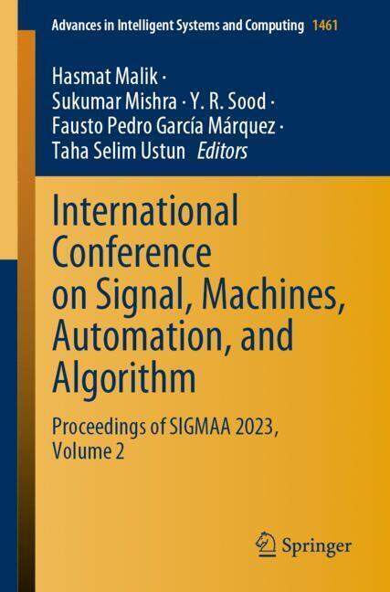 International Conference on Signal, Machines, Automation, and Algorithm main product photo
