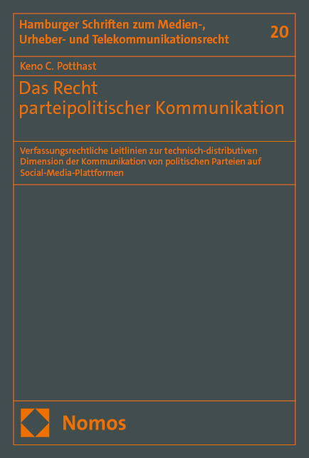 Das Recht parteipolitischer Kommunikation main product photo