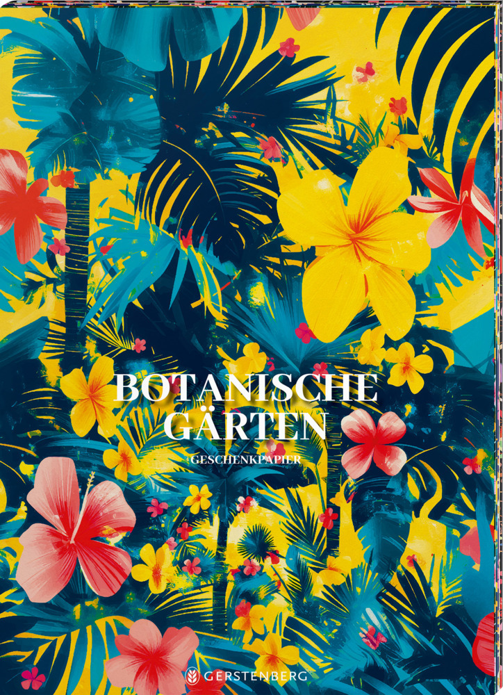 Geschenkpapier-Heft Botanische Gärten main product photo