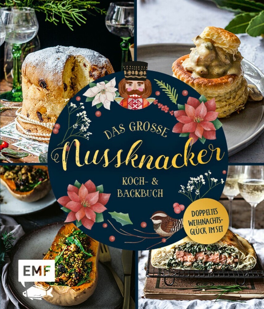 Das große Nussknacker Koch- und Backbuch - Doppeltes Weihnachtsglück im Set main product photo