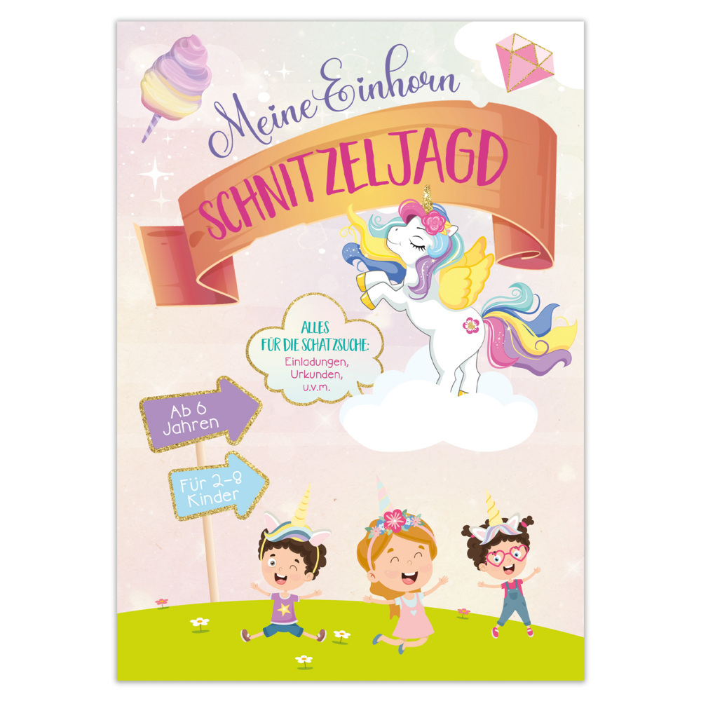 Activity Heft: Meine Einhorn Schnitzeljagd main product photo