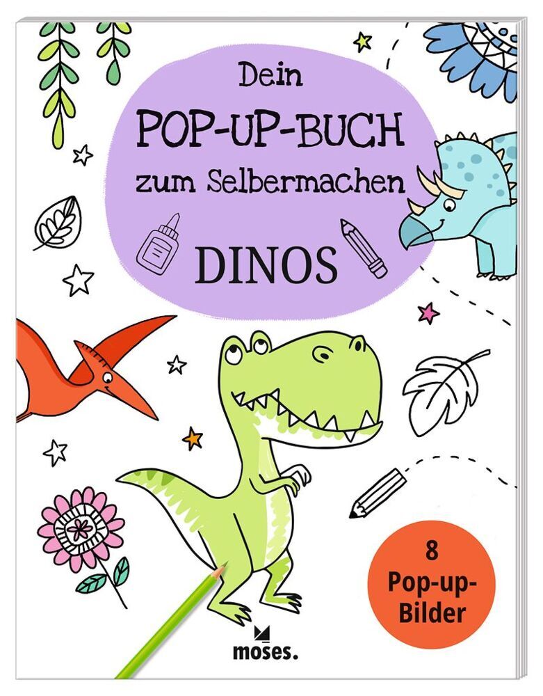Dein Pop-Up Buch zum Selbermachen Dinos main product photo