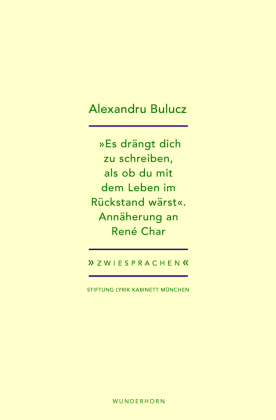 "Es drängt dich zu schreiben, als ob du mit dem Leben im...