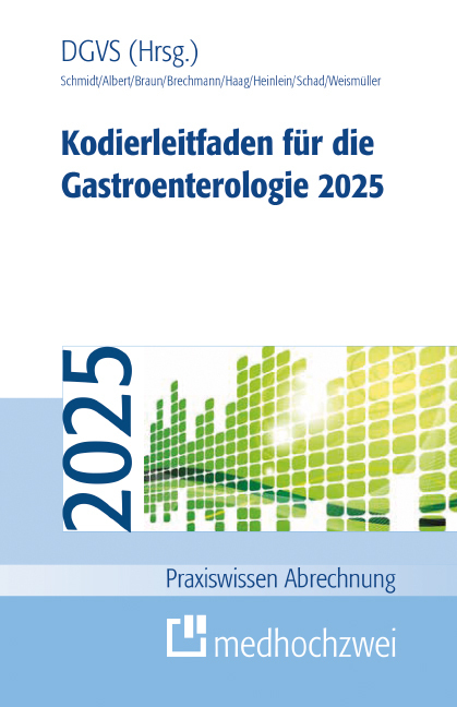 Kodierleitfaden für die Gastroenterologie 2025 main product photo