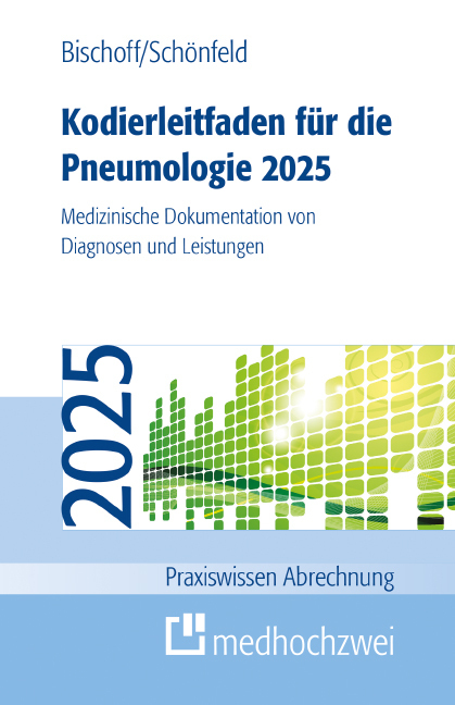 Kodierleitfaden für die Pneumologie 2025 main product photo