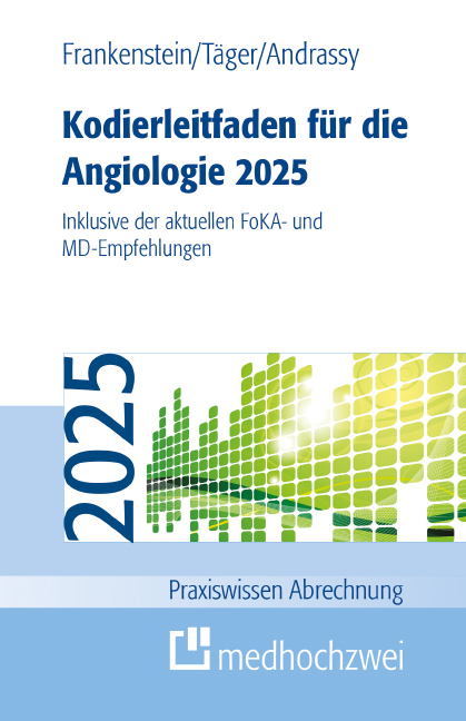 Kodierleitfaden für die Angiologie 2025 main product photo