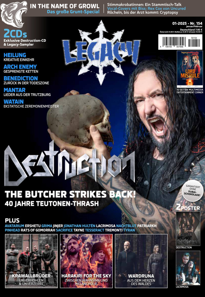 LEGACY MAGAZIN: THE VOICE FROM THE DARKSIDE main product photo