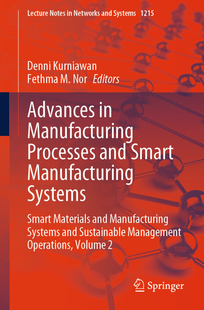 Advances in Manufacturing Processes and Smart Manufacturing Systems main product photo