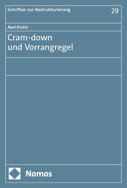 Cram-down und Vorrangregel main product photo
