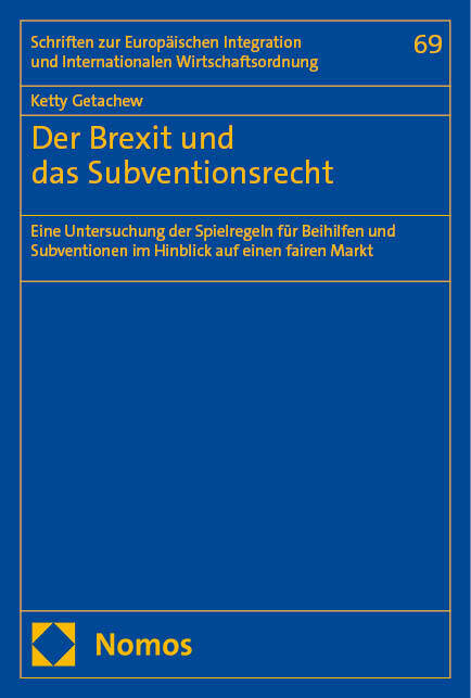 Der Brexit und das Subventionsrecht main product photo