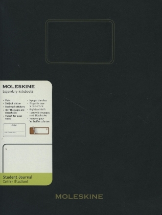 Moleskine Student Cahier, XXL, blanko, Kartoneinband, Myrtengrün