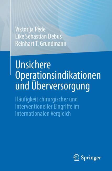 Unsichere Operationsindikationen und Überversorgung main product photo