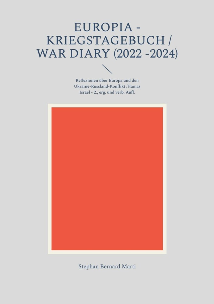 Europia - Kriegstagebuch / war diary 2022 - main product photo