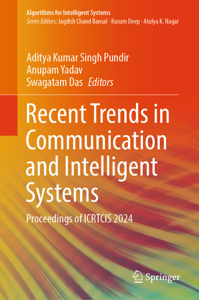 Recent Trends in Communication and Intelligent Systems main product photo