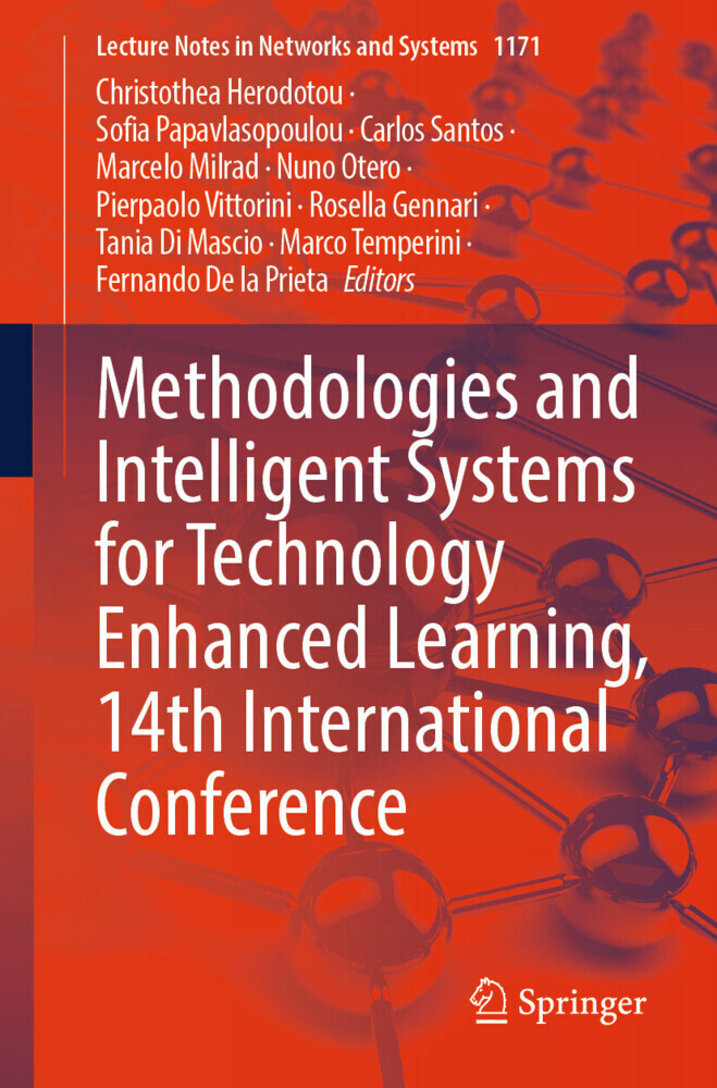 Methodologies and Intelligent Systems for Technology Enhanced Learning, 14th International Conference main product photo
