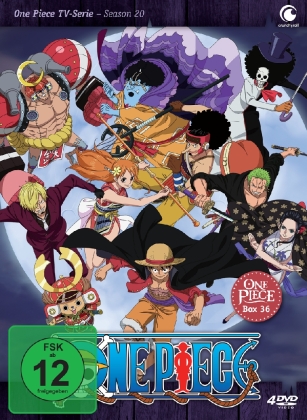 One Piece - TV-Serie. Box.36, 4 DVD