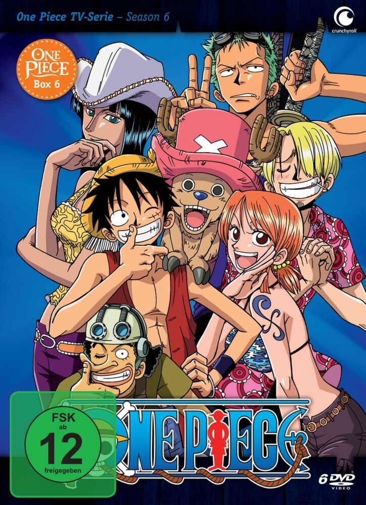 One Piece - TV-Serie. Box.6, 6 DVD main product photo