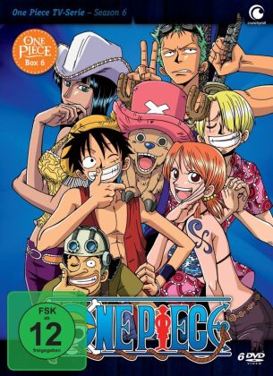 One Piece - TV-Serie. Box.6, 6 DVD