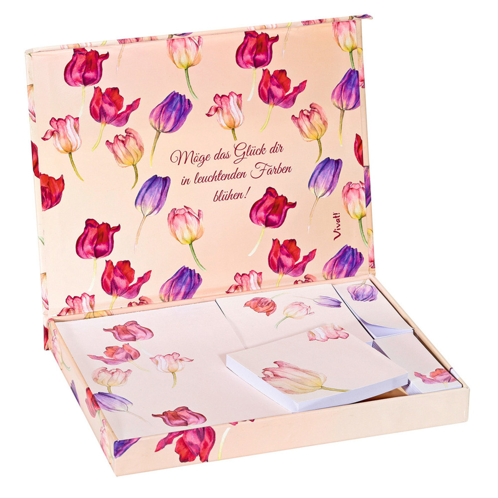 Notizzettelbox »Blühendes Glück« main product photo