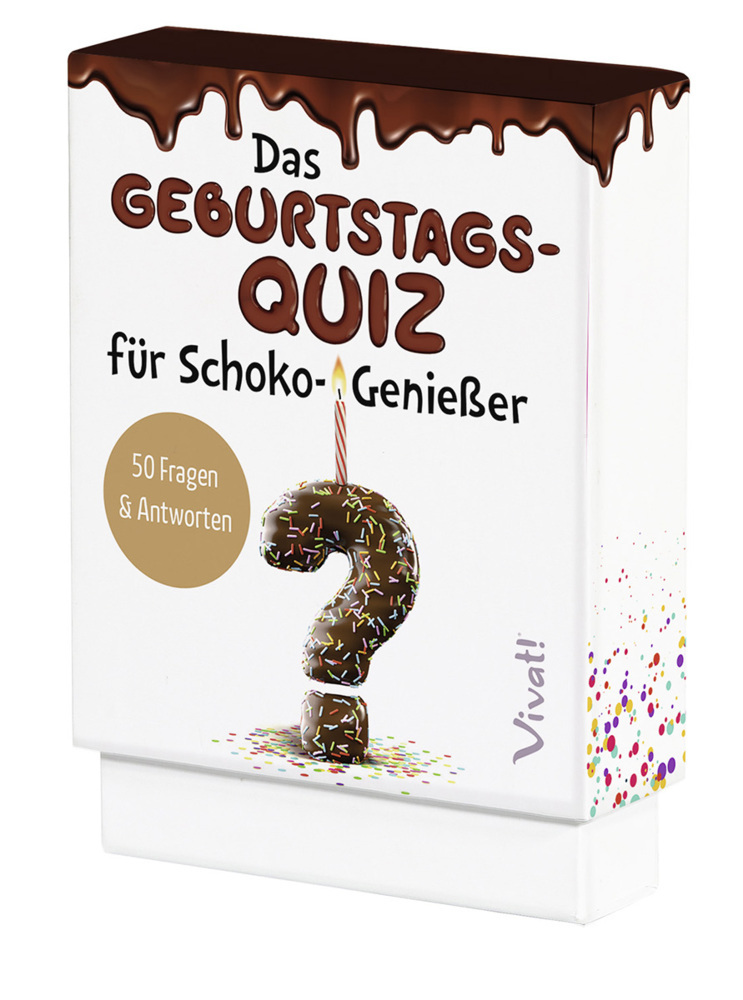 Das Geburtstagsquiz für Schoko-Genießer main product photo