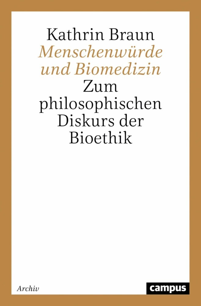 Menschenwürde und Biomedizin main product photo