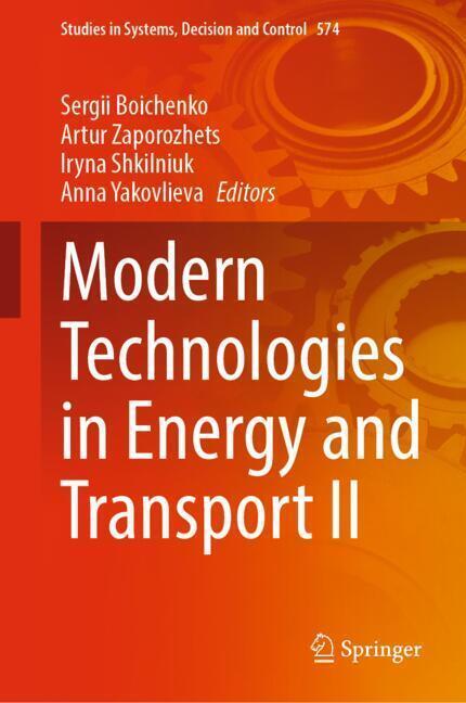 Modern Technologies in Energy and Transport II main product photo