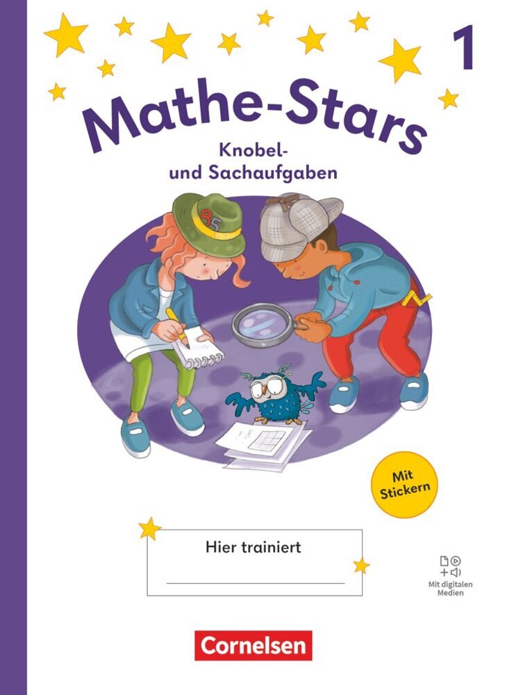 Mathe-Stars - Knobel- und Sachaufgaben Ausgabe 2025 - 1. Schuljahr main product photo
