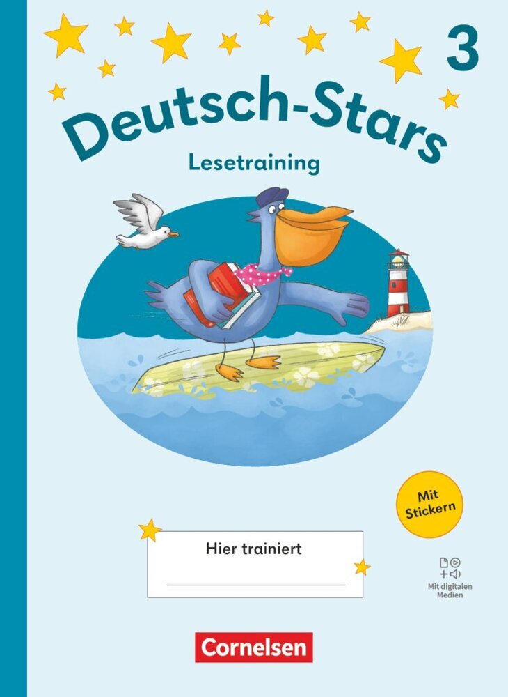 Deutsch-Stars - Lesetraining Ausgabe 2025 - 3. Schuljahr main product photo