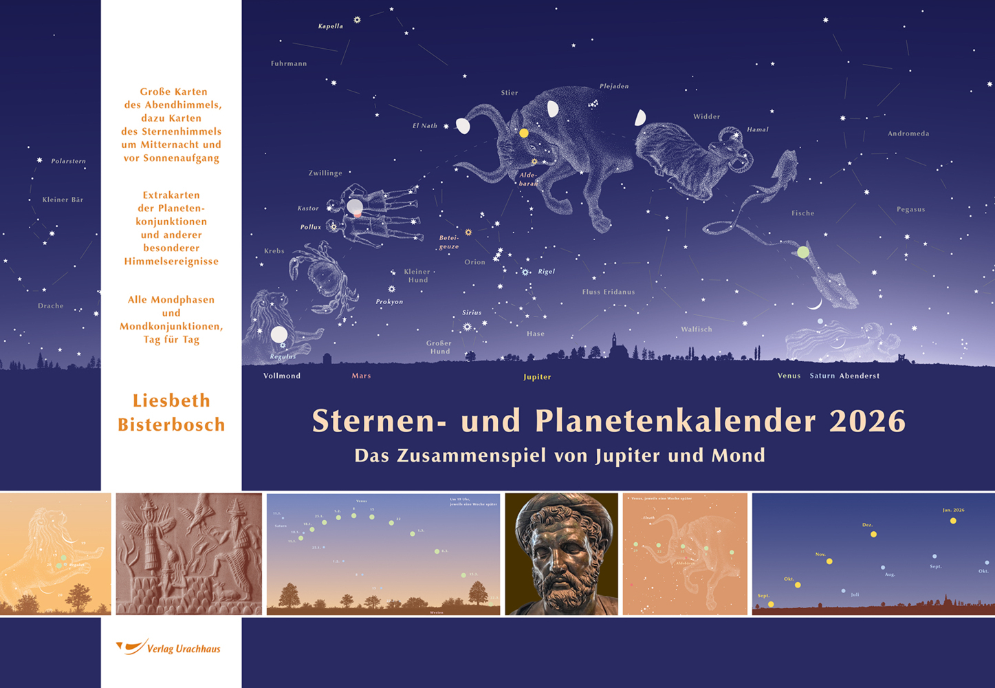 Sternen- und Planetenkalender 2026 main product photo