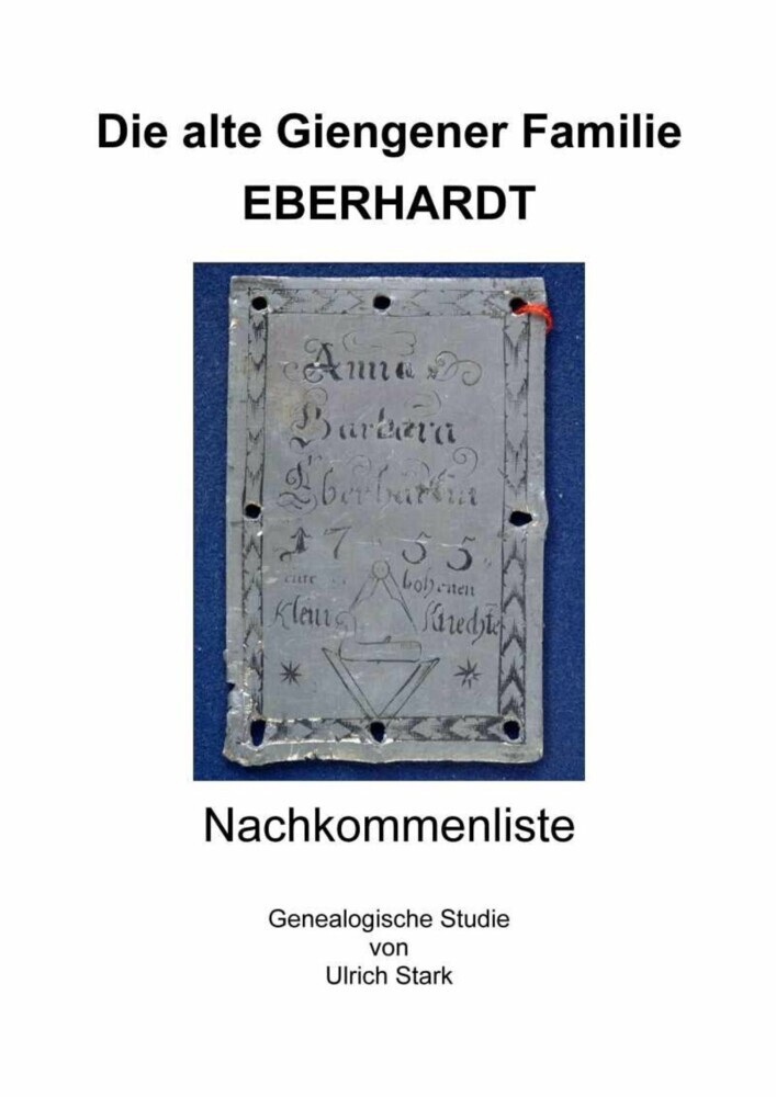 Die alte Giengener Familie EBERHARDT main product photo