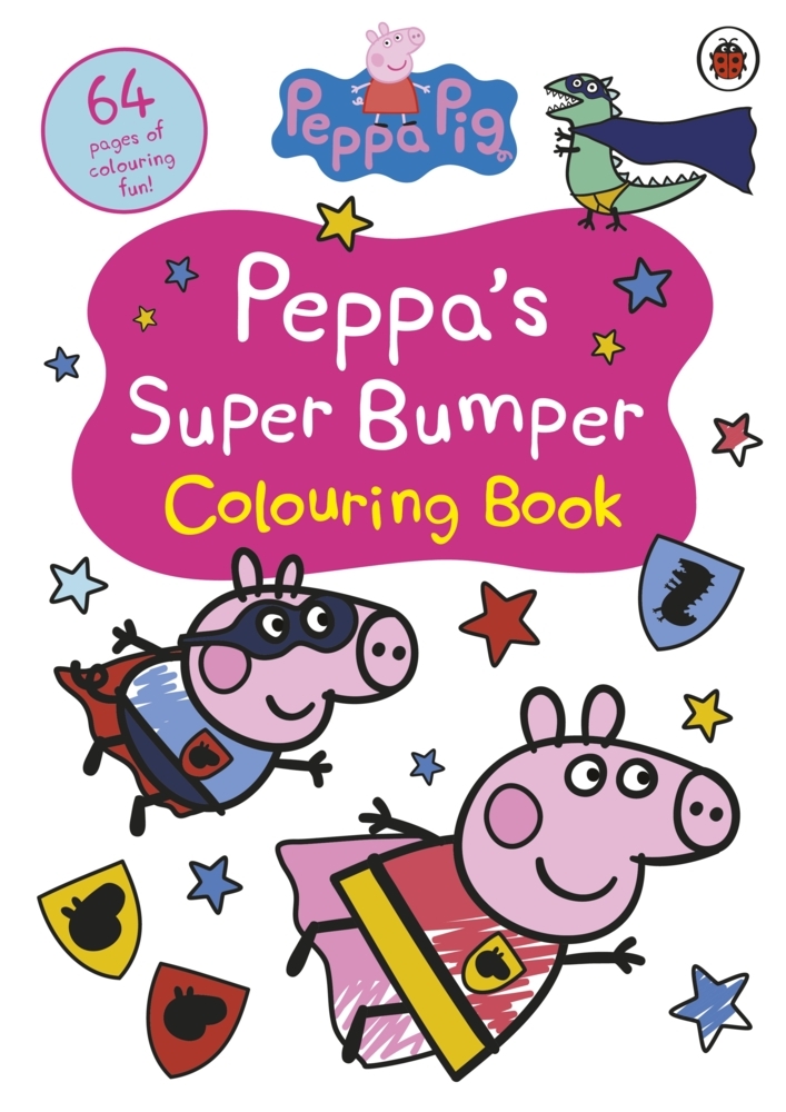 Peppa Pig: Peppa's Super Bumper Colouring Book main product photo
