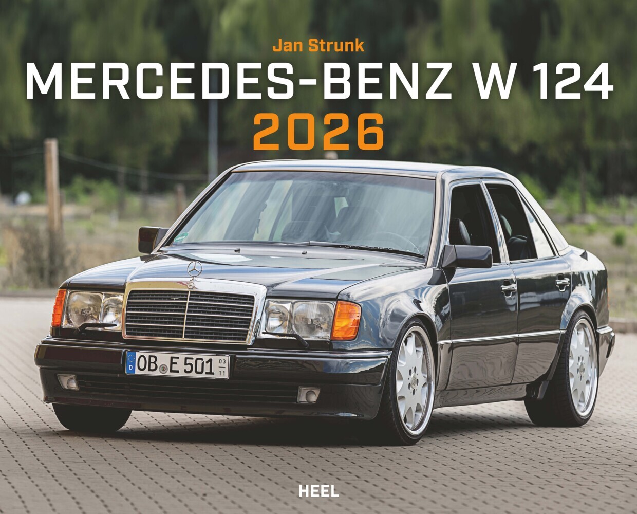 Mercedes Benz W 124 Kalender 2026 main product photo