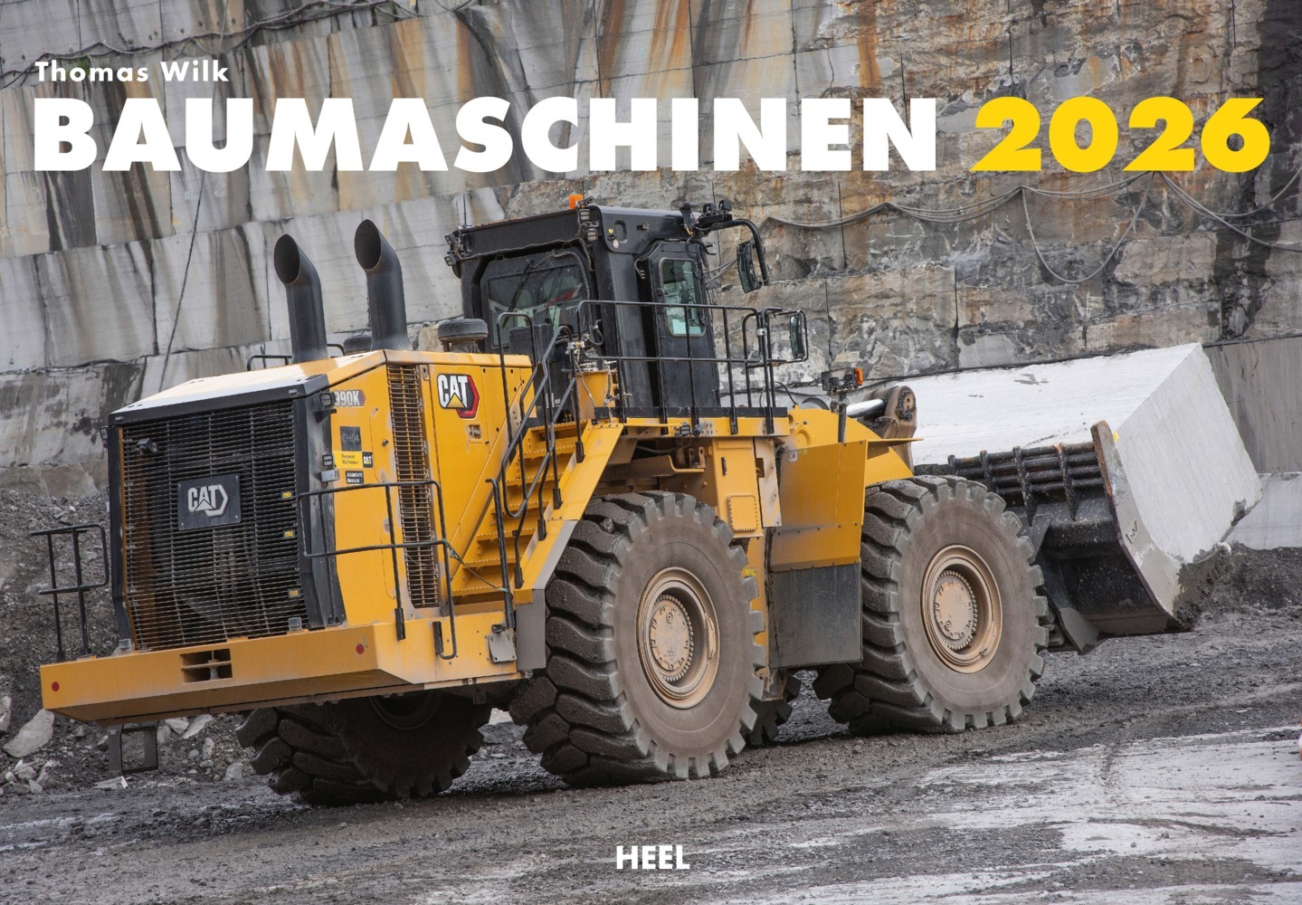 Baumaschinen Kalender 2026 main product photo