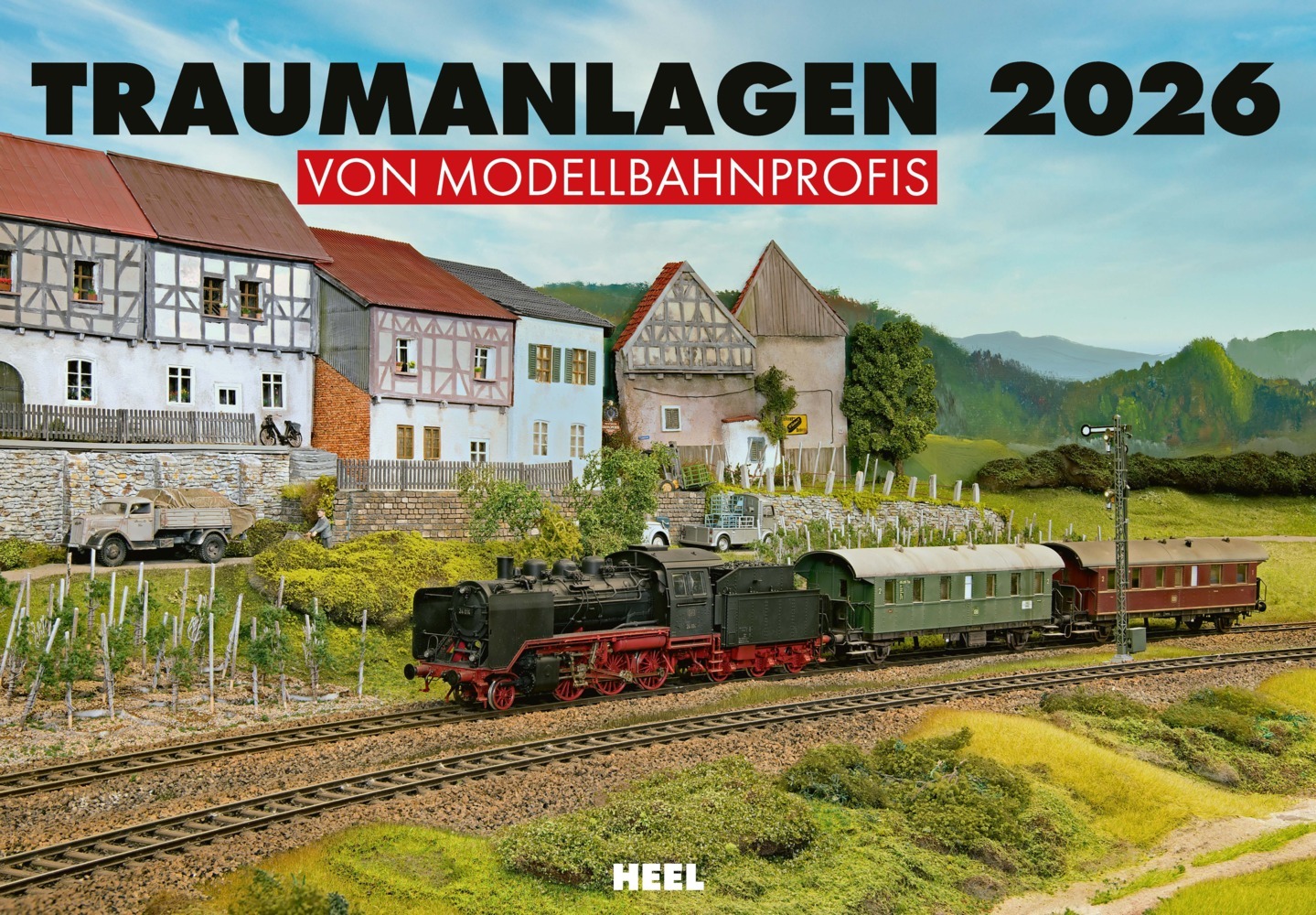 Traumanlagen von Modellbahnprofis Kalender 2026 main product photo