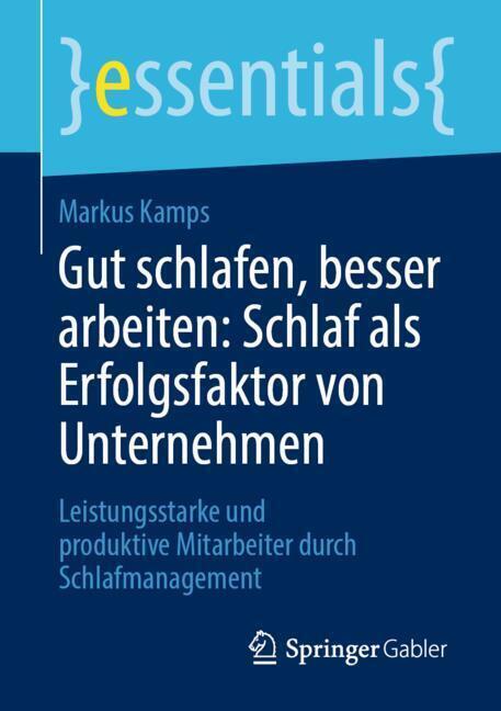 Gut schlafen, besser arbeiten: Schlaf als Erfolgsfaktor von Unternehmen main product photo
