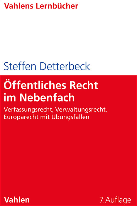 Öffentliches Recht im Nebenfach main product photo
