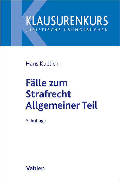 Fälle zum Strafrecht Allgemeiner Teil main product photo