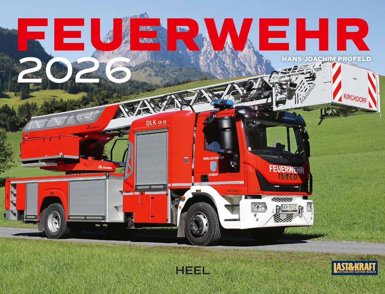 Kalender Feuerwehr 2026 Eintragkalender main product photo
