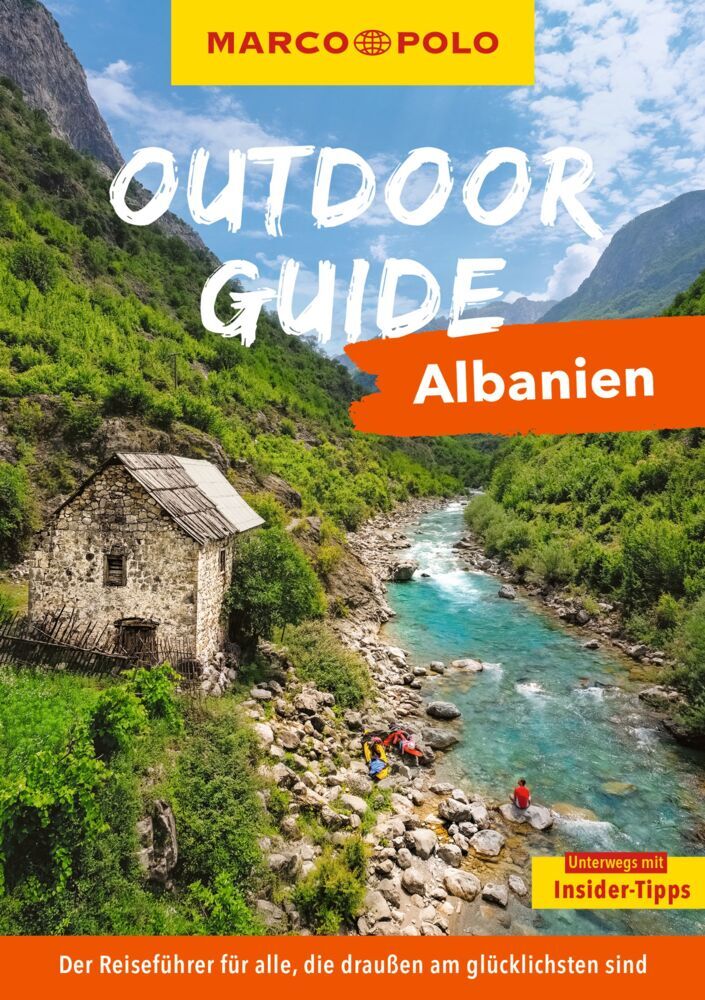 MARCO POLO OUTDOOR GUIDE Reiseführer Albanien main product photo