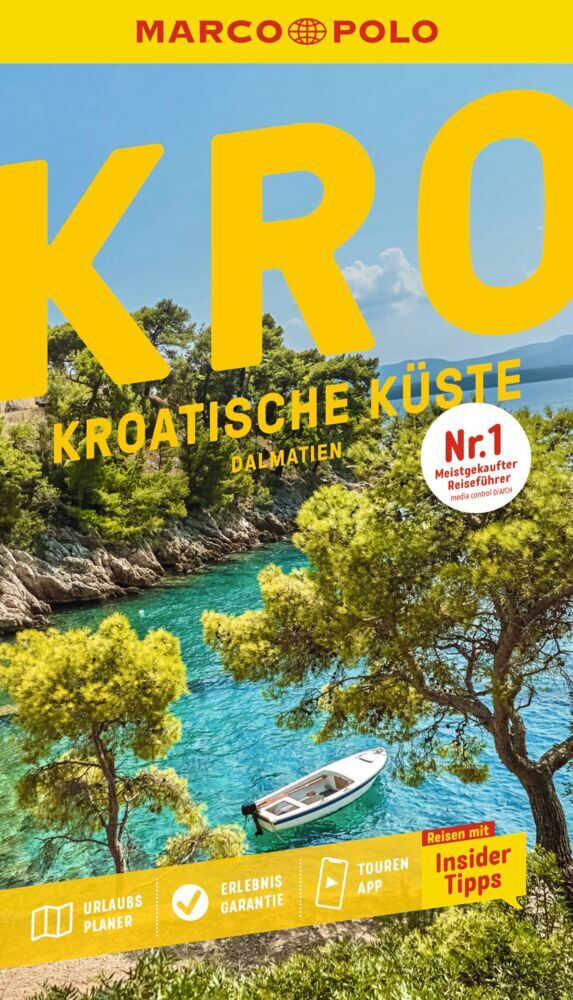 MARCO POLO Reiseführer Kroatische Küste Dalmatien main product photo