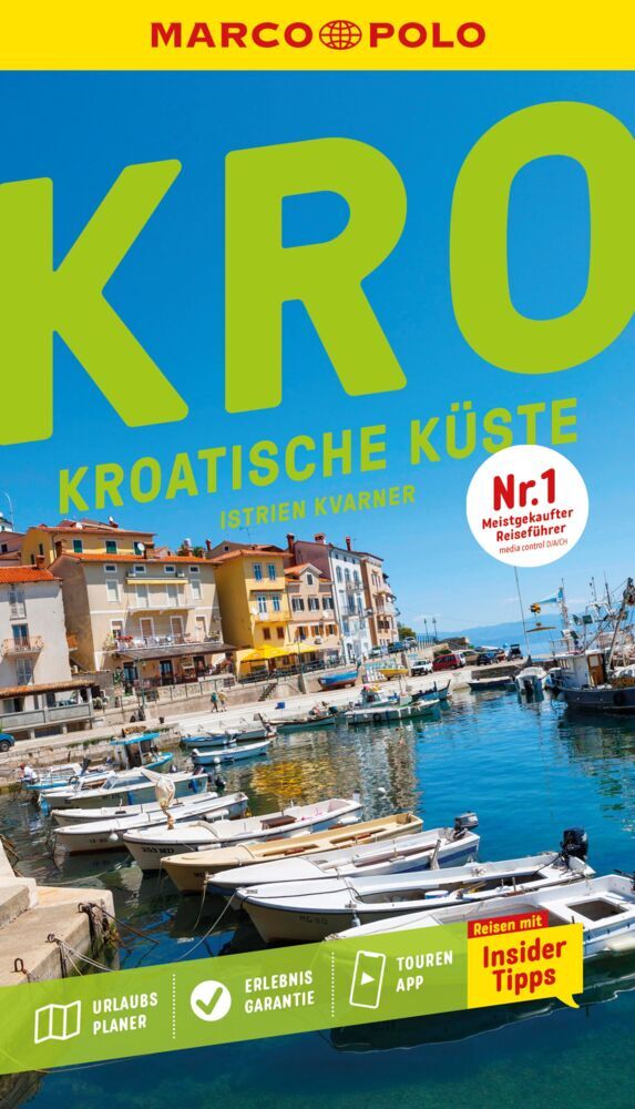 MARCO POLO Reiseführer Kroatische Küste Istrien, Kvarner main product photo