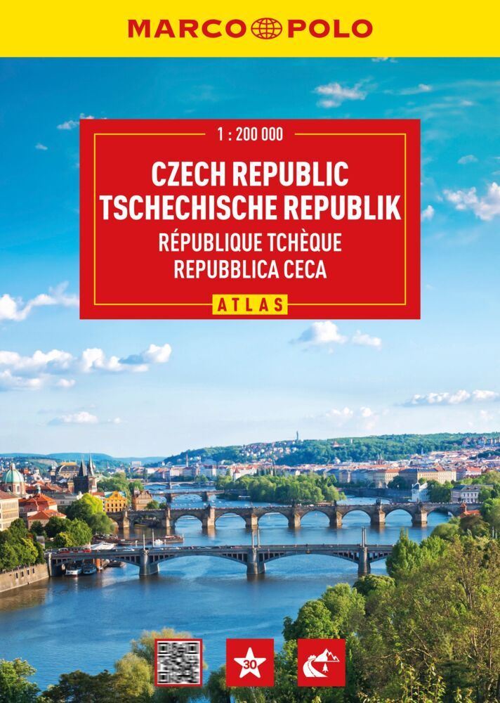 MARCO POLO Reiseatlas Tschechische Republik 1:200.000 main product photo