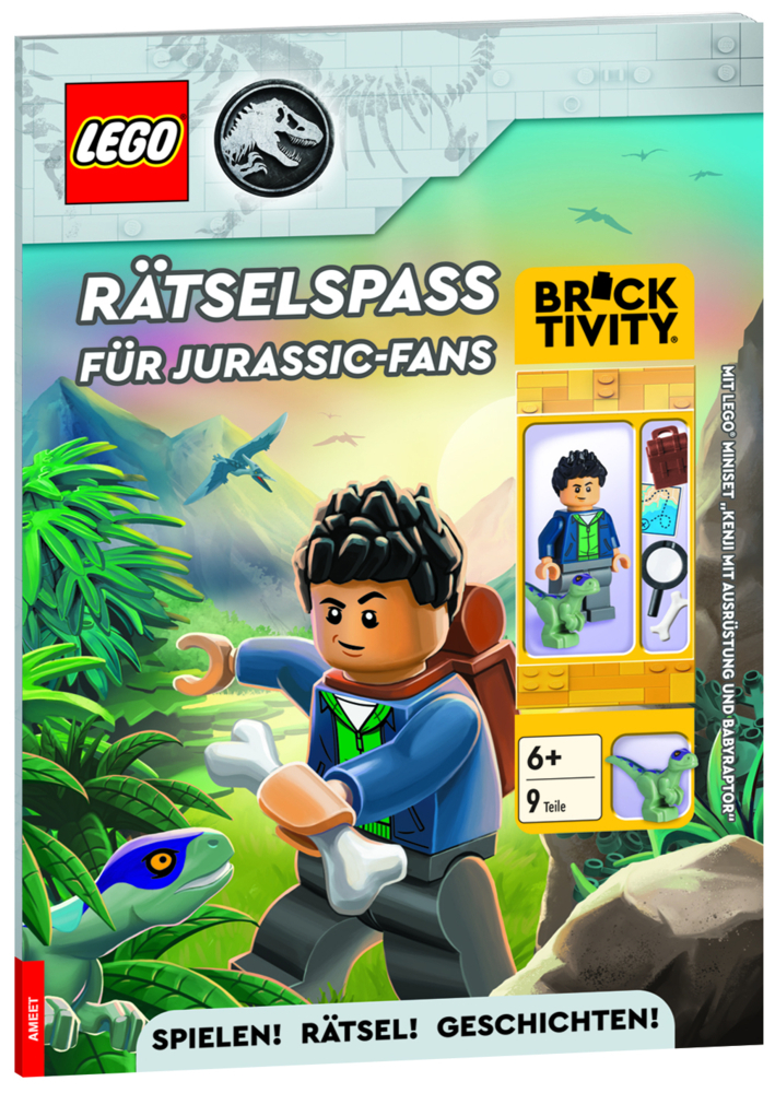 LEGO® Jurassic World(TM) - Rätselspaß für Jurassic-Fans, m. 1 Beilage main product photo