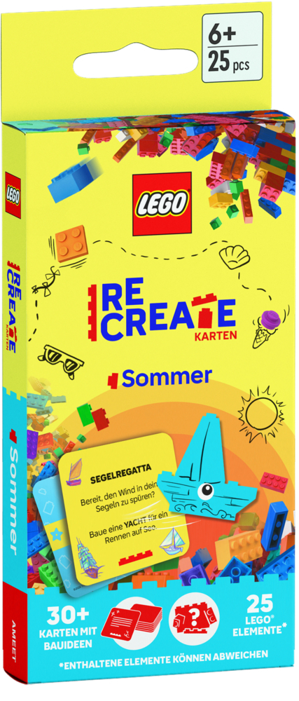 LEGO® ReCreate Karten - Sommer, m. 1 Beilage main product photo