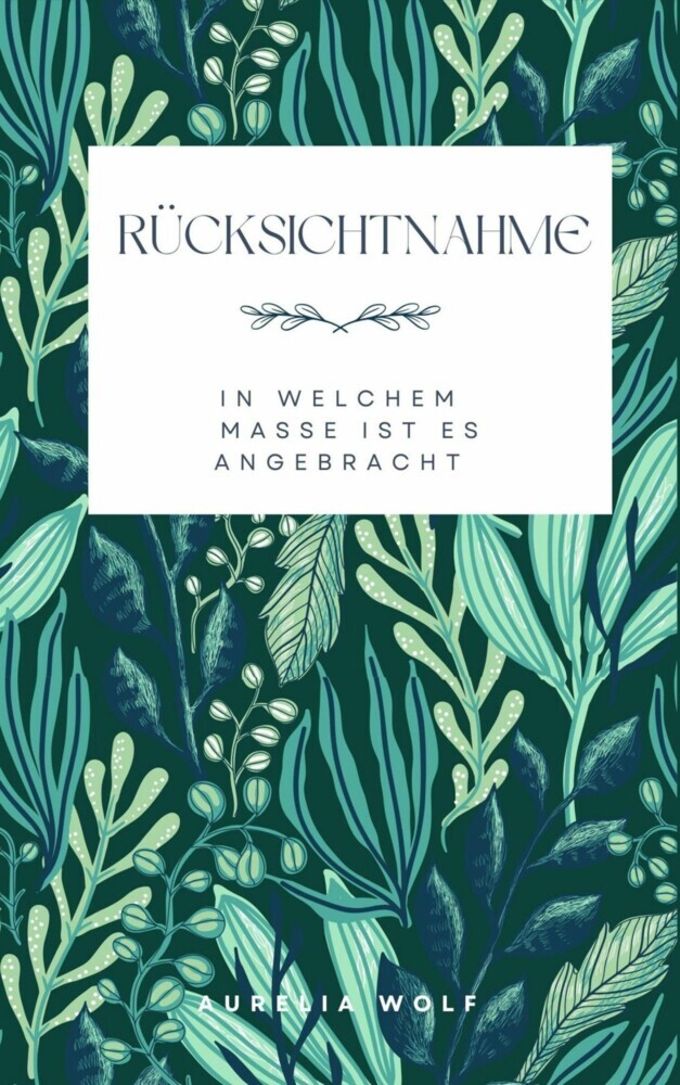 Rücksichtnahme main product photo