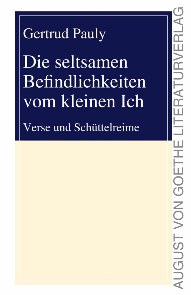 Die seltsamen Befindlichkeiten vom kleinen Ich main product photo