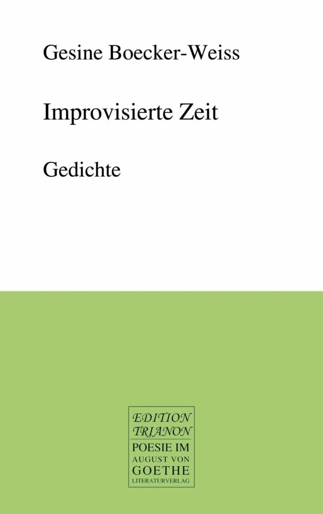 Improvisierte Zeit main product photo