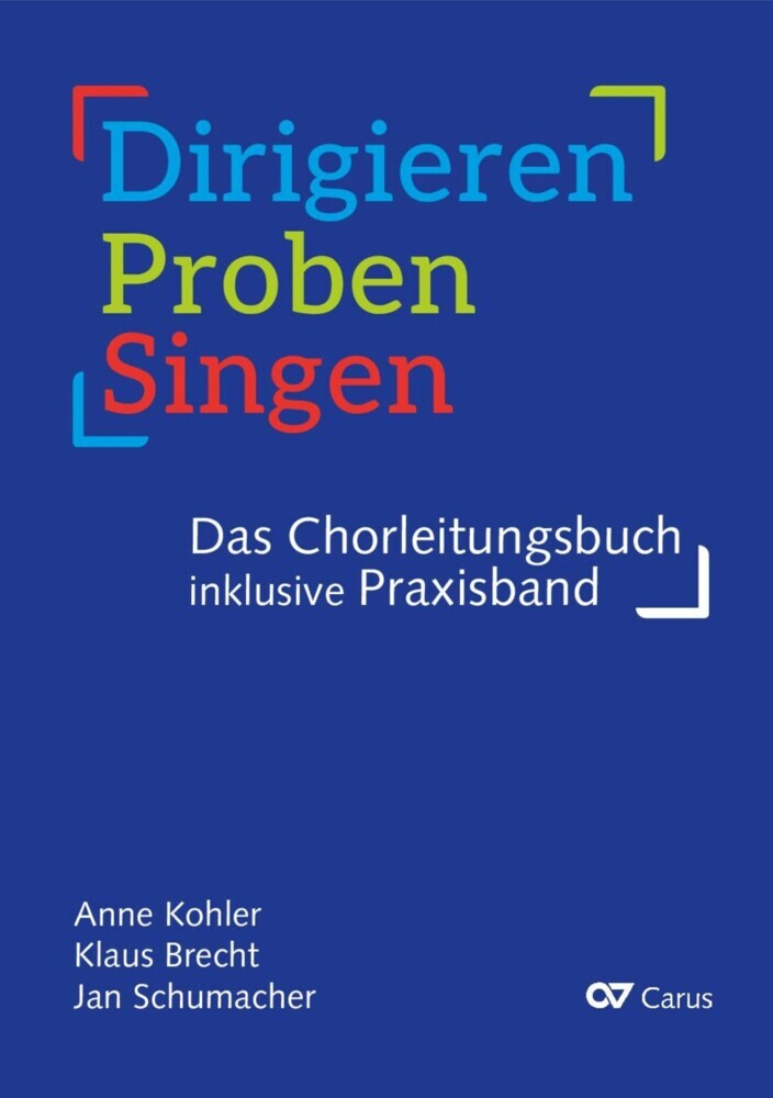 Dirigieren - Proben - Singen. Das Chorleitungsbuch main product photo