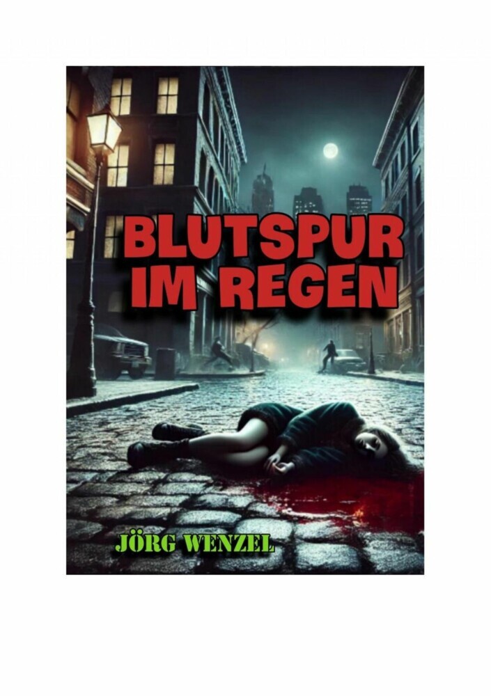Blutspur im Regen main product photo