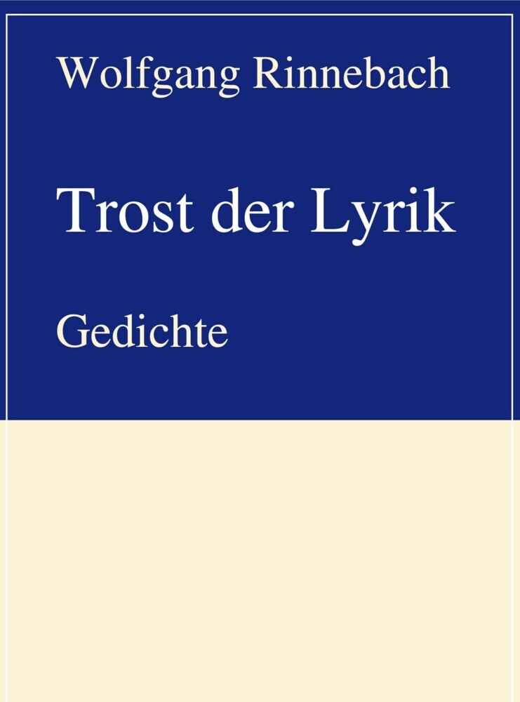Trost der Lyrik main product photo